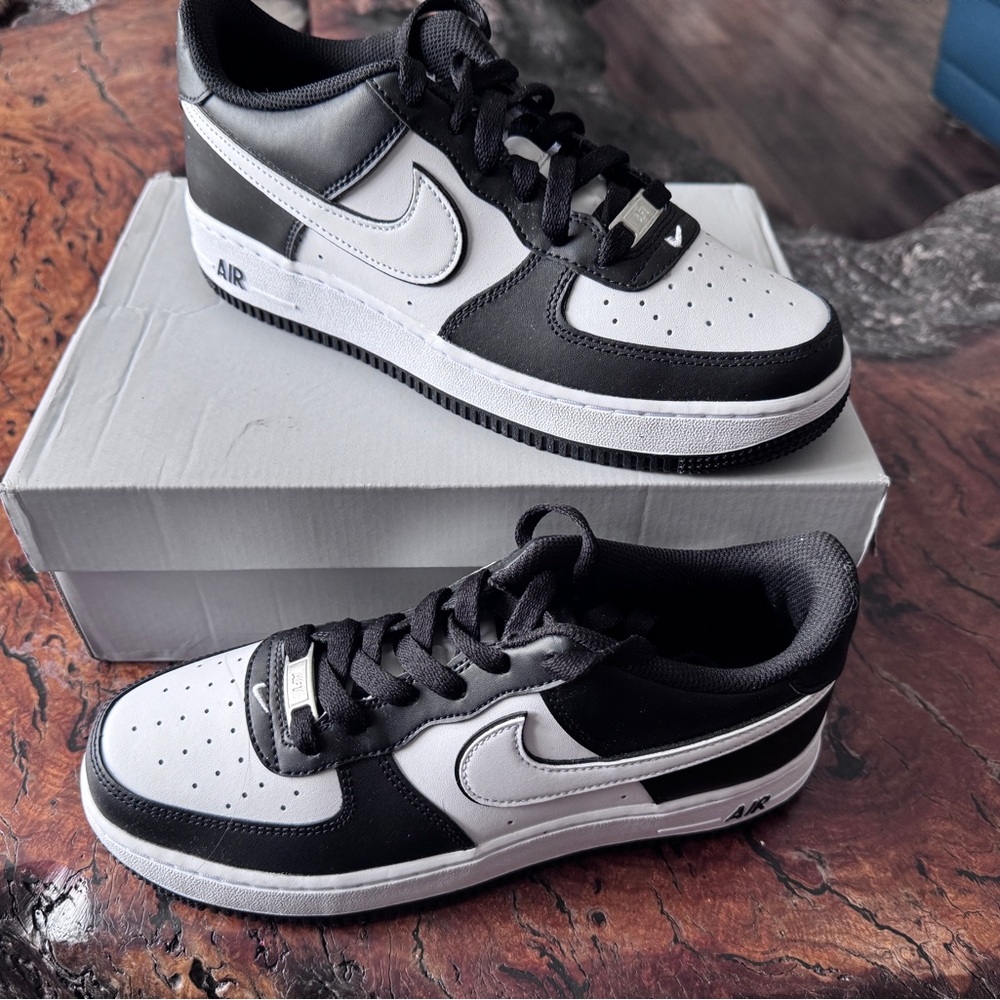 Nike Air Force 1 LV8 Black and White Sneakers